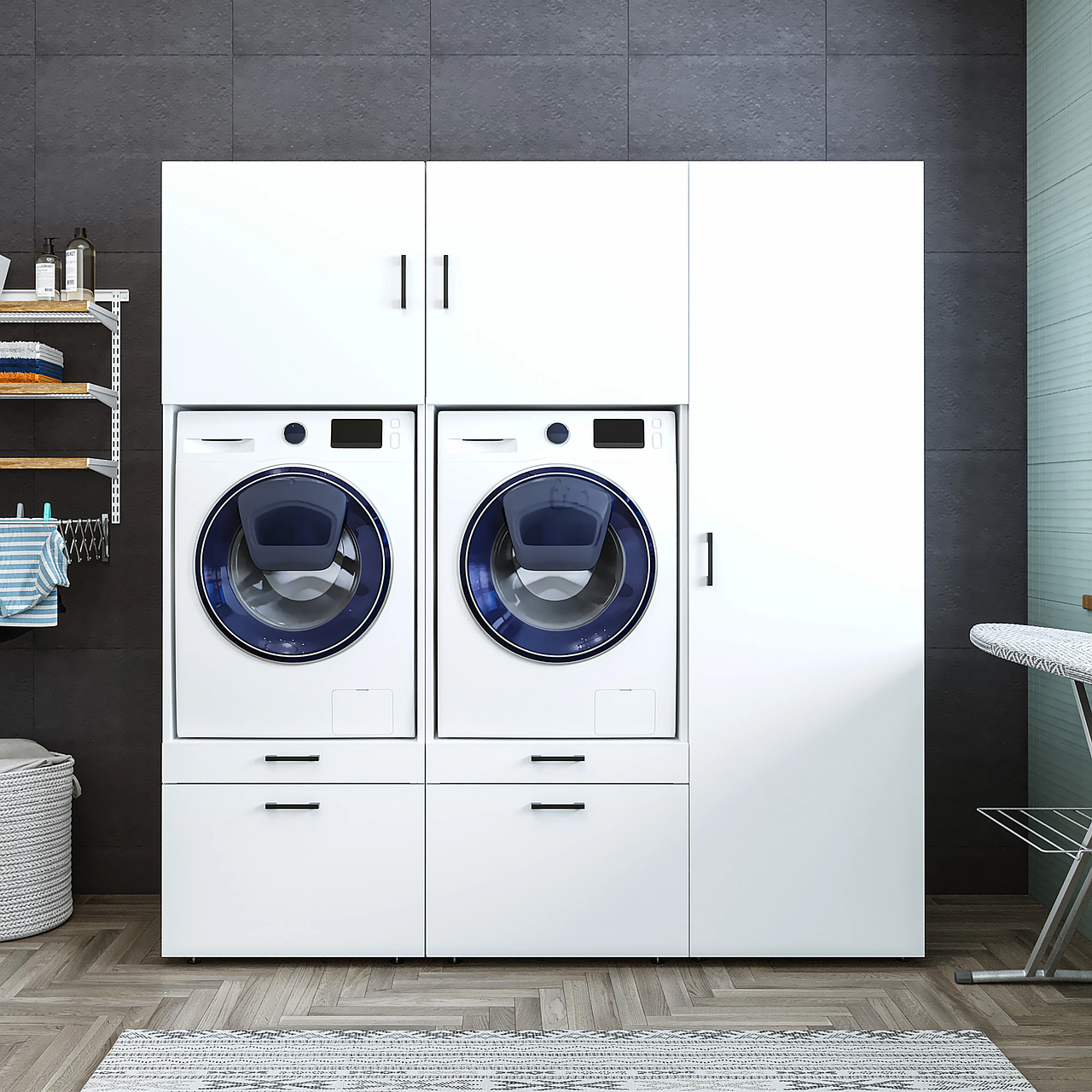 Washer and dryer all in one unit