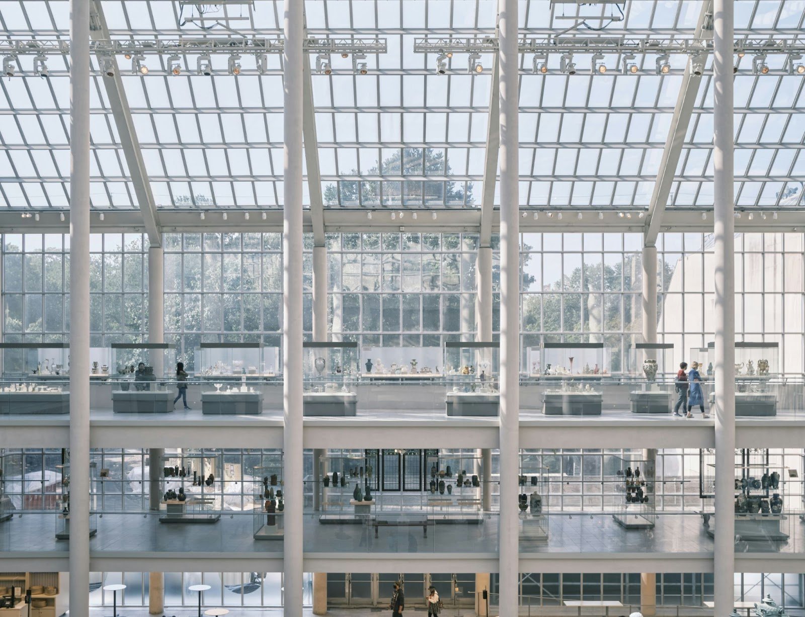 Interior of the Metropolitan Museum of Art