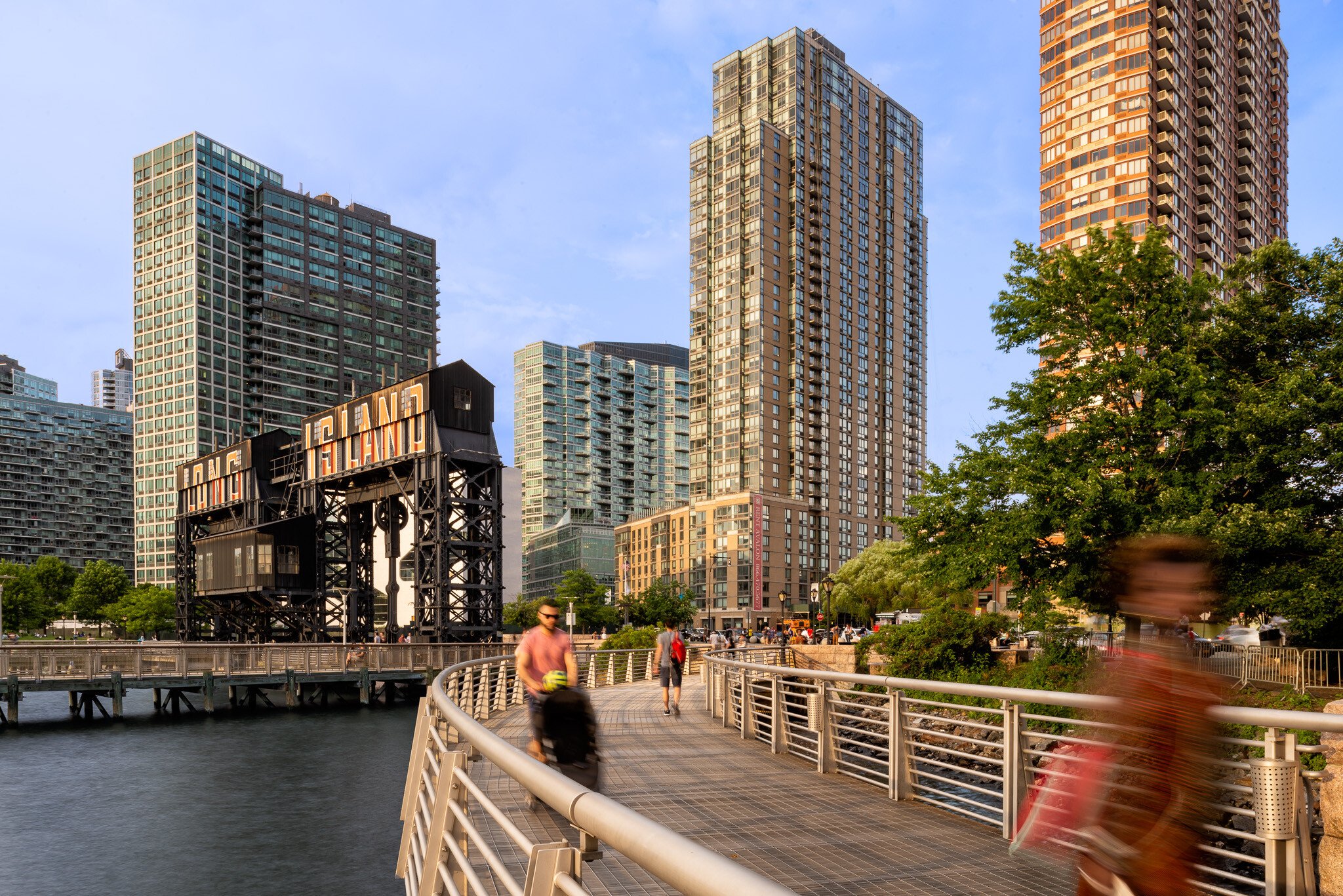 Long Island City boardwalk