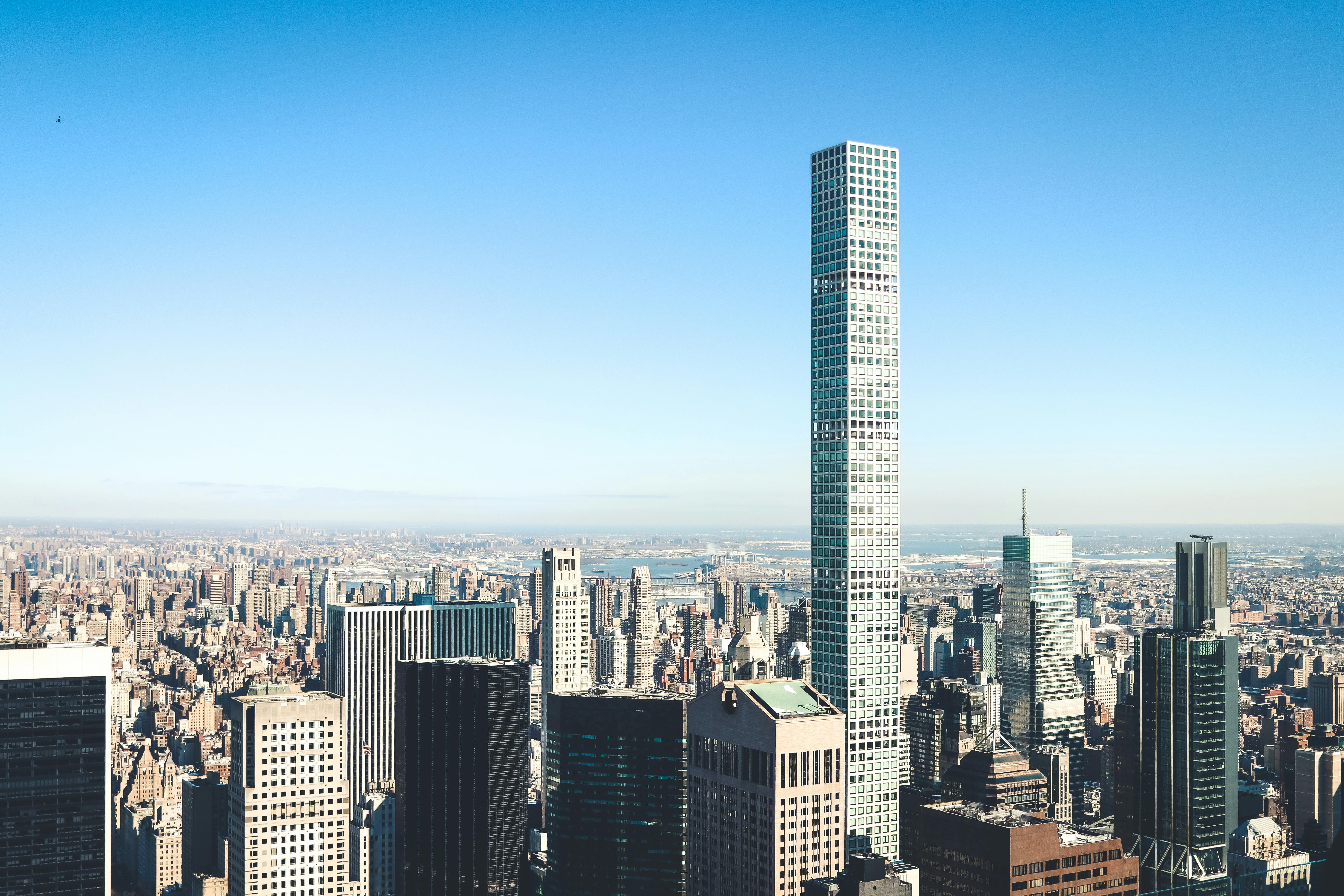 The New York Skyline with 432 Park Avenue