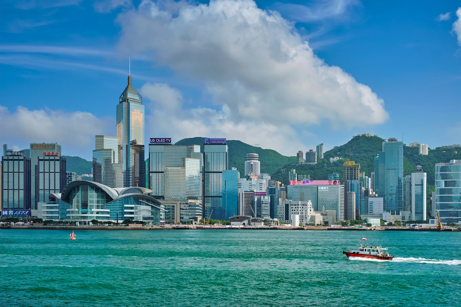 Hong Kong skyline