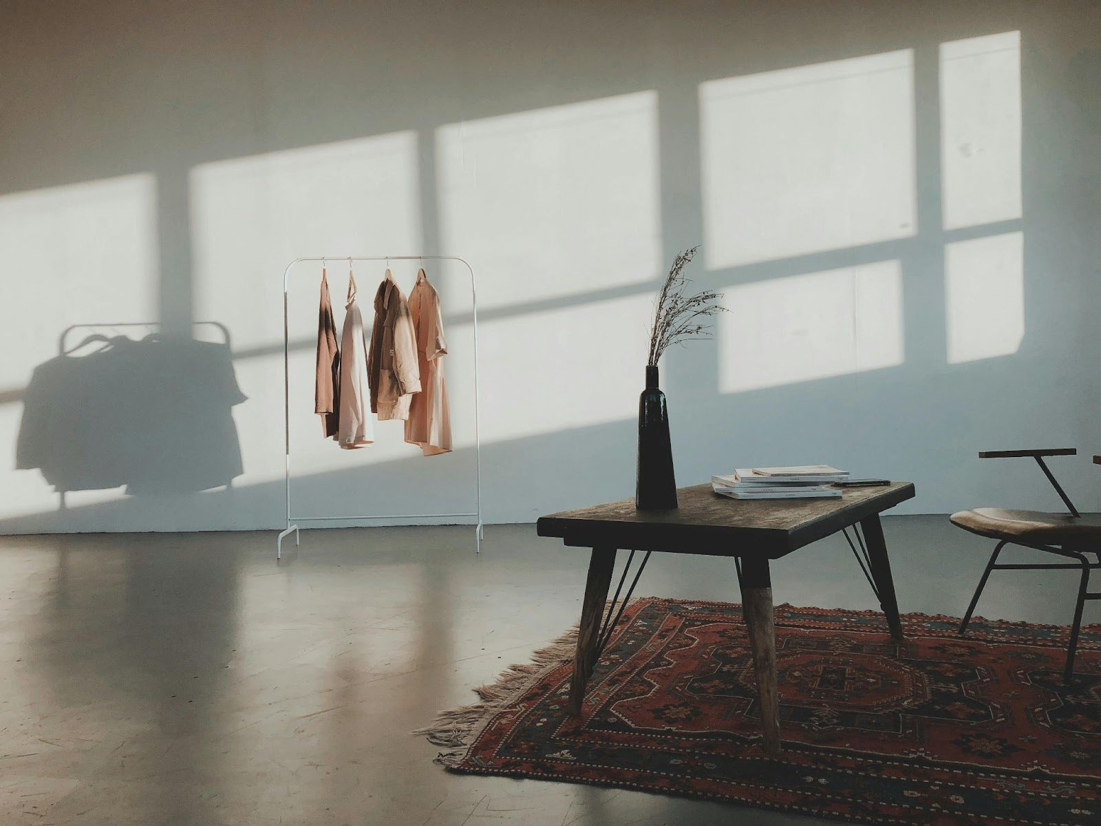 Natural light in a ground floor apartment