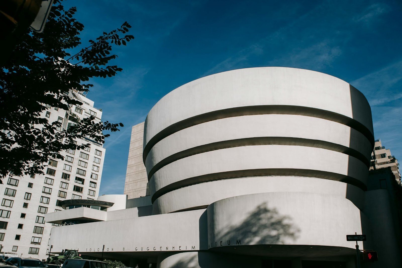 Exterior of the Guggenheim Museum